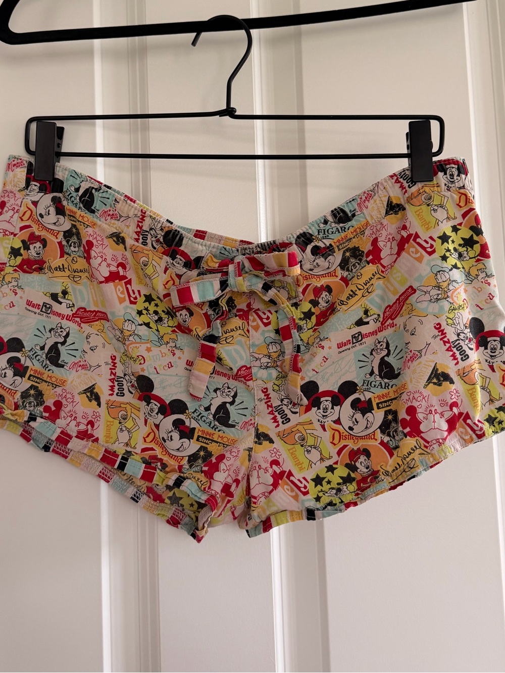 Disney Multicolor Mickey & Friends Athletic Lounge Shorts